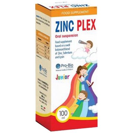 Siro bổ sung Kẽm ZINC PLEX 100ml – Tăng Đề Kháng, Kích Thích Tiêu Hóa, Giúp Trẻ Ăn Ngon Miệng