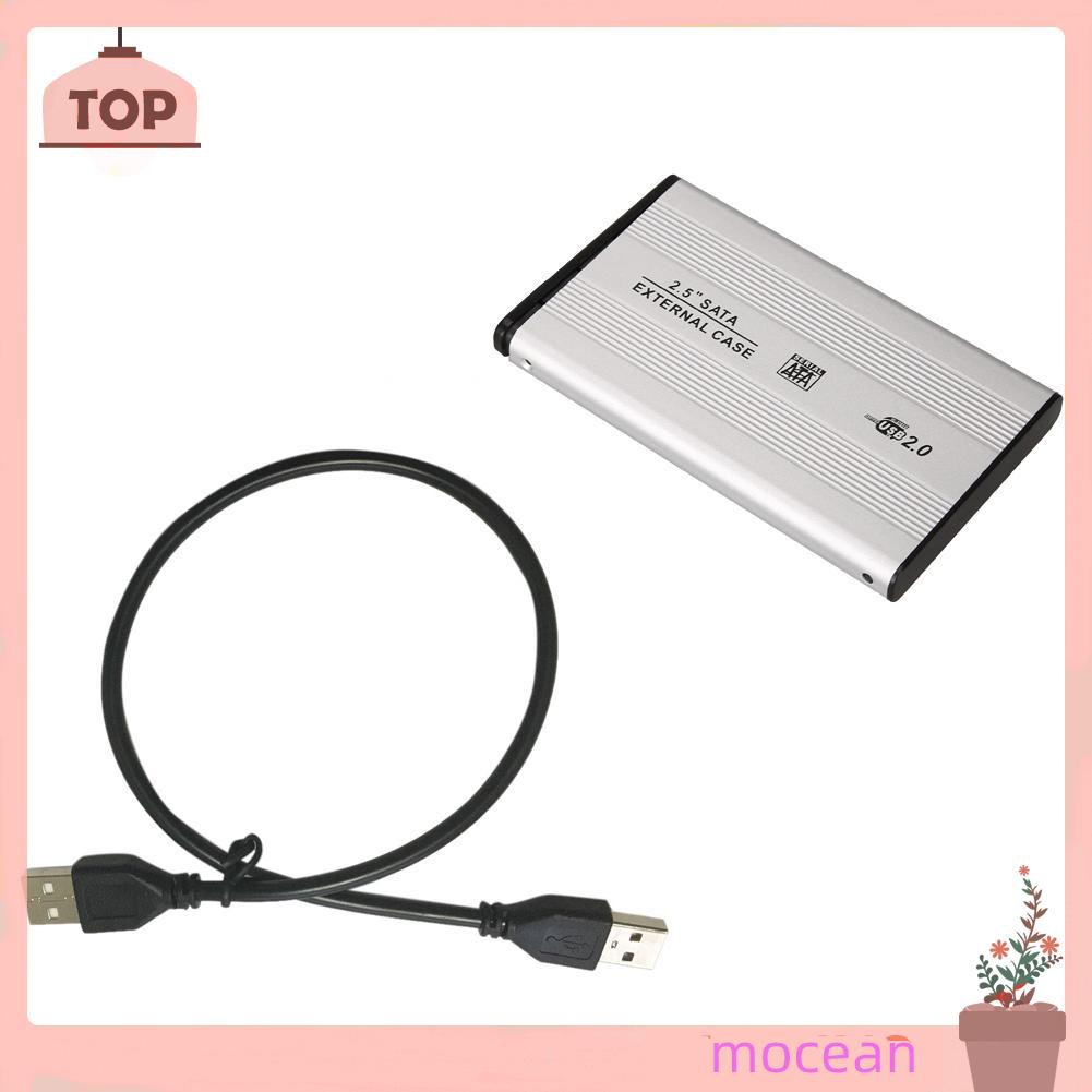 Hộp Đựng Ổ Cứng Ngoài Mocean 2.5 Inch Usb 2.0 Sata Bằng Hợp Kim Nhôm Ốp | BigBuy360 - bigbuy360.vn