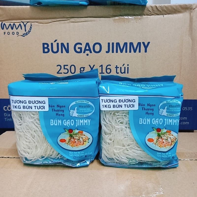 Bún gạo xuất khẩu JIMMY 250g