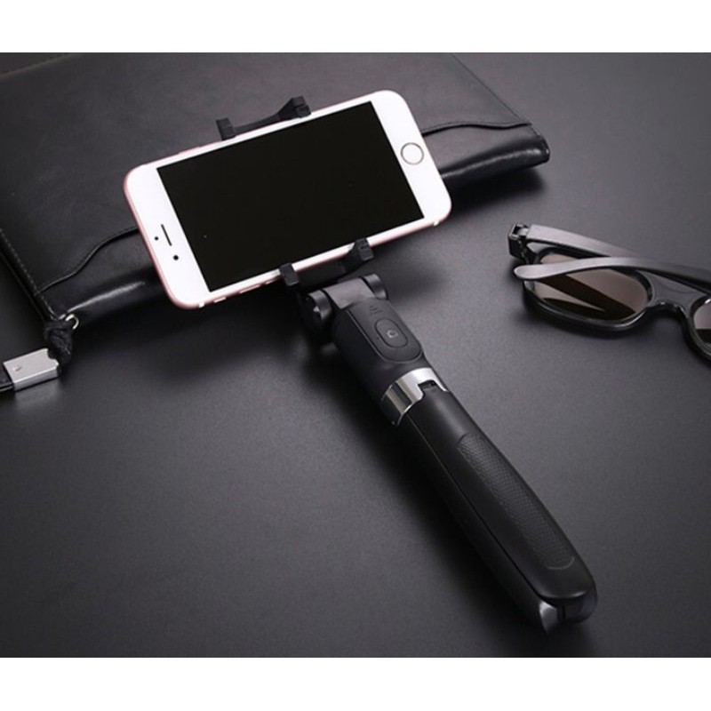 Thanh Lý Gậy Tự Sướng Bluetooth Selfie Stick Tripod L01 Có Chân Chụp Ảnh Cao Cấp