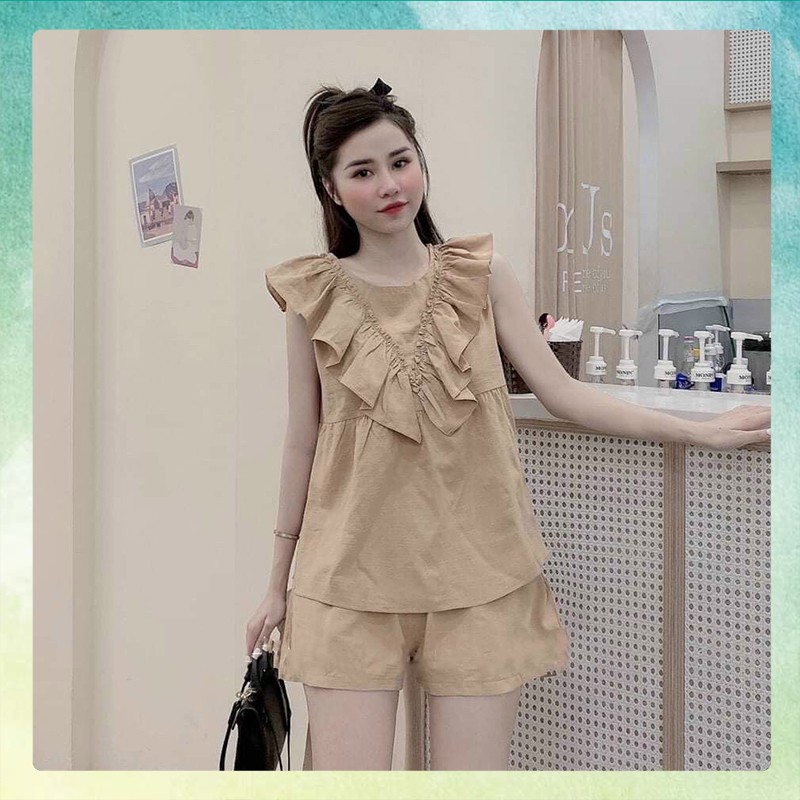 Set Bộ Đẹp - Set Bộ Tiểu Thư Thiết Kế Chất Liệu Đũi Cao Cấp - Thời Trang Dressery Store