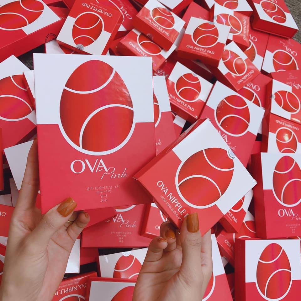 Combo 2 hộp dán nhũ hoa (đầu ti) silicone cao cấp Ovapink Nipple Pad MDN002- mềm mại và tái sử dụng được 6 tháng | BigBuy360 - bigbuy360.vn
