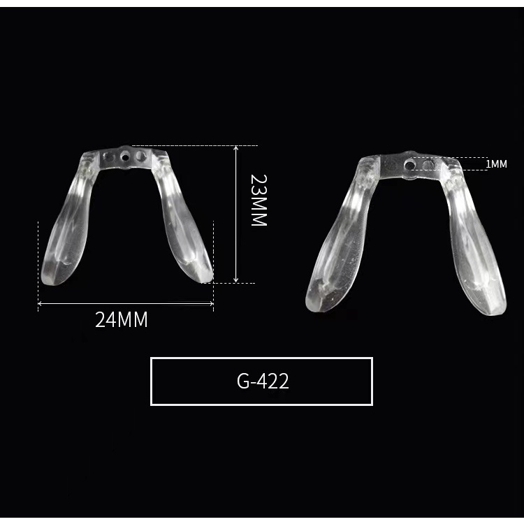 Đệm Mũi Một Mảnh Hình Chữ U Cho Mắt Kính