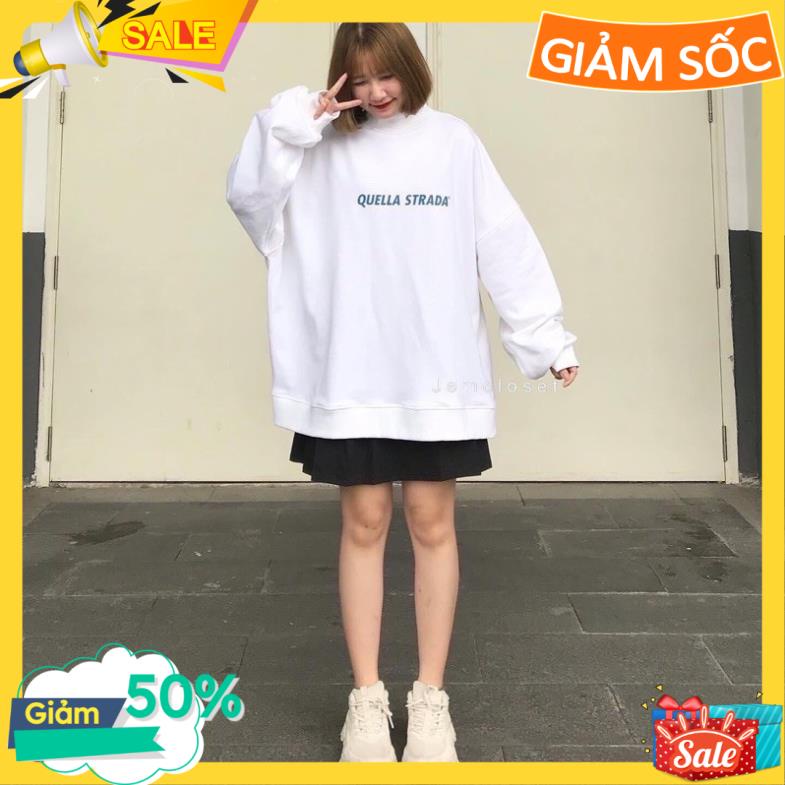Áo Sweater nam nữ Quella ST50 , Áo hoodie form rộng unisex Hải Anh Store | BigBuy360 - bigbuy360.vn