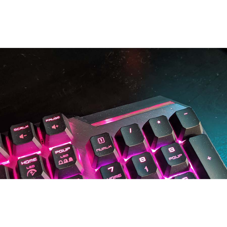 Bàn Phím Cơ Máy Tính Chơi Game Có Dây - MSI Gaming GK50 Elite Kailh Blue / Kaihbox White - Hàng Chính Hãng
