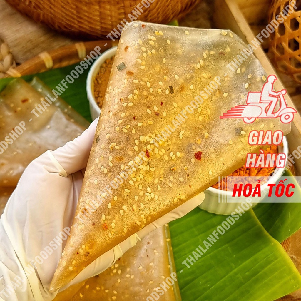 Bánh Tráng Dẻo Me Cay (Chua Cay) Phơi Sương Tây Ninh - Xấp 1kg