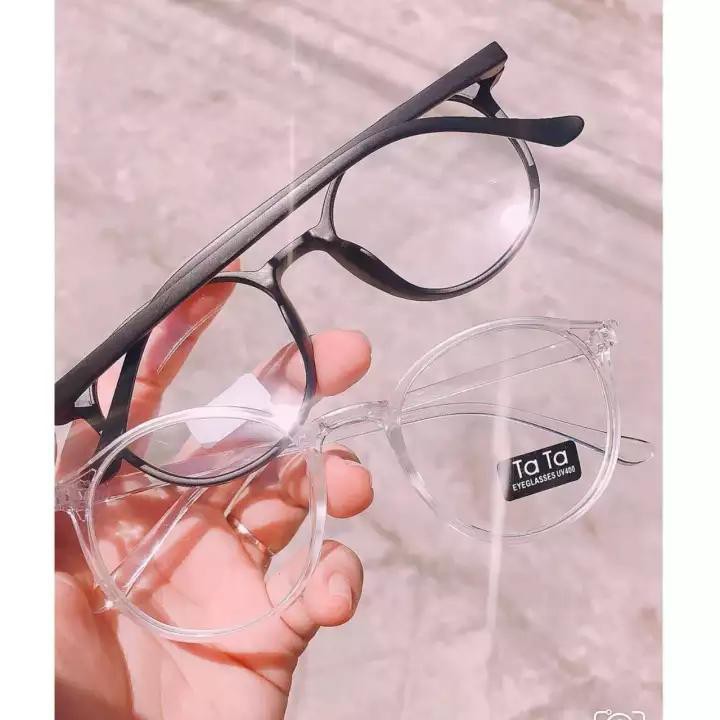 Kính giả cận ♥️FREESHIP♥️ Mắt kính giả cận TATA MÈO nhựa êm siêu hot, đủ màu | BigBuy360 - bigbuy360.vn