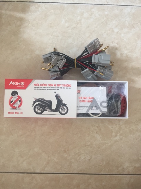 Khoá chống trộm xe máy Asimo chính hãng