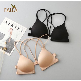 Áo Bara Su Đúc Bàn Tay Cài Trước - Không gọng Freesize - Falla Bra F810