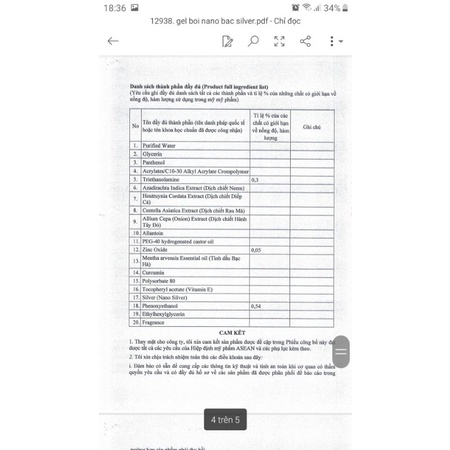 Tuýp bôi NANOBAC SILVER nhập khẩu Tây Ban Nha