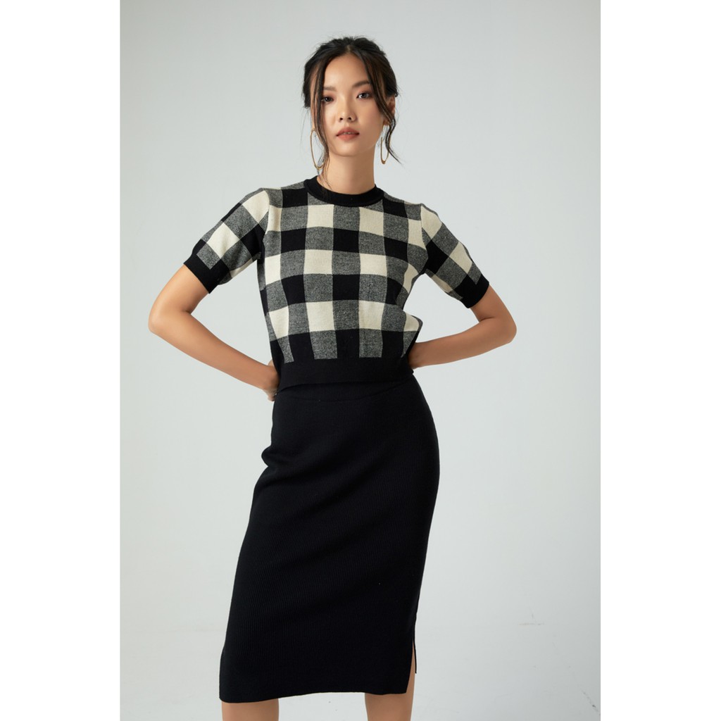 [Mã WABRM4  giảm 15% tối đa 50k đơn 150k] IVY moda Chân Váy len ôm body MS 30B7215 | BigBuy360 - bigbuy360.vn