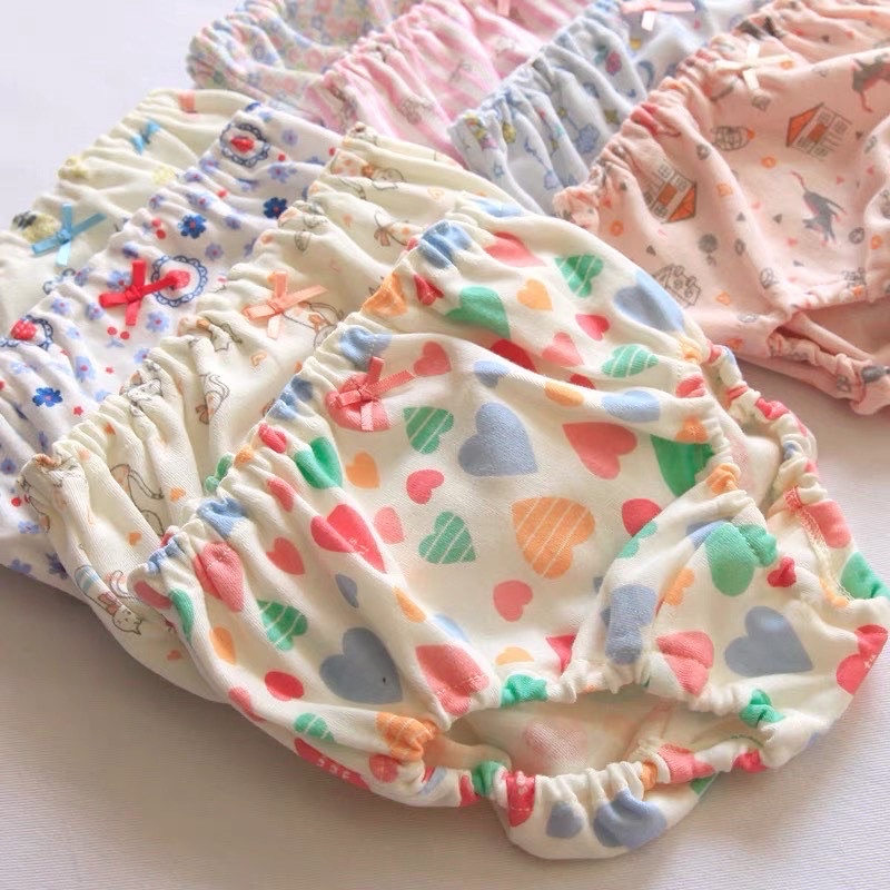 Set quần chip cho bé gái xuất Nhật