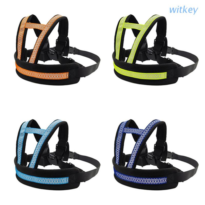 Đai Đeo An Toàn Có Dải Phản Quang Tùy Chỉnh Tiện Dụng Cho Trẻ Em Khi Ngồi Xe Máy