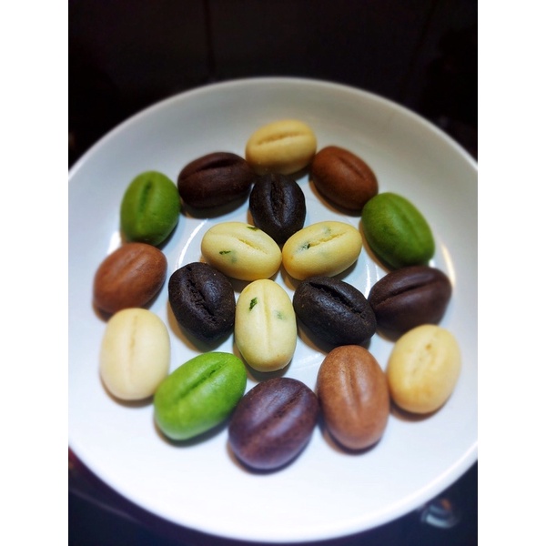 Bánh quy hạt cà phê mix 6 vị - Người Lạ Coffee - Coffee Bean Cookies - Cà phê - NLC