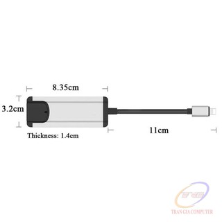 CÁP LIGHTNING OTG TO LAN HUB USB ONTEN 75002
