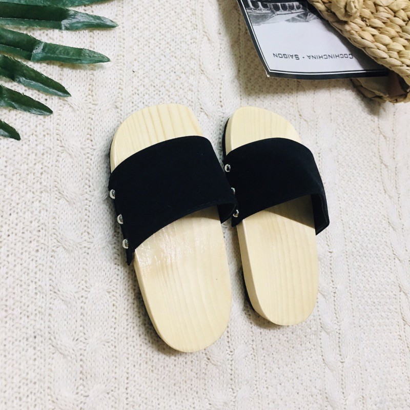 GUỐC GỖ THÔNG QUAI NGANG SIÊU NHẸ CHO BÉ GÁI BÉ TRAI 1 - 14 TUỔI