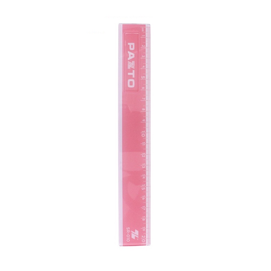 Thước màu Pastel dài 20cm Thiên Long Pazto SR-010
