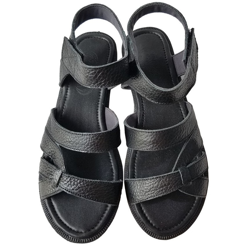 Giày sandal nữ da bò thật BIGGBEN HKD434
