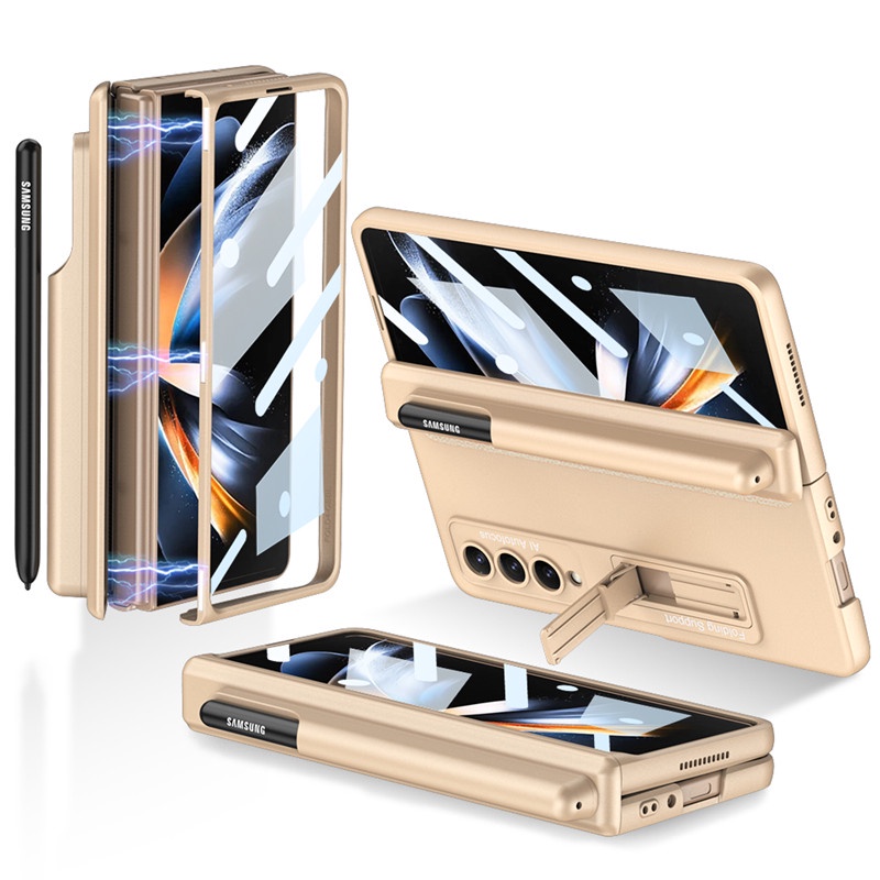 Gkk Ốp Điện Thoại Chống Sốc Có Miếng Dán Bảo Vệ Cho Samsung Z Fold 4 5G