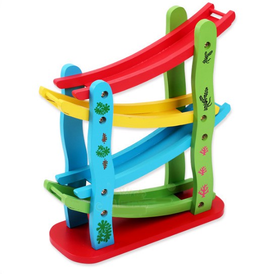 Đồ chơi băng trượt ô tô zizac gỗ cho bé