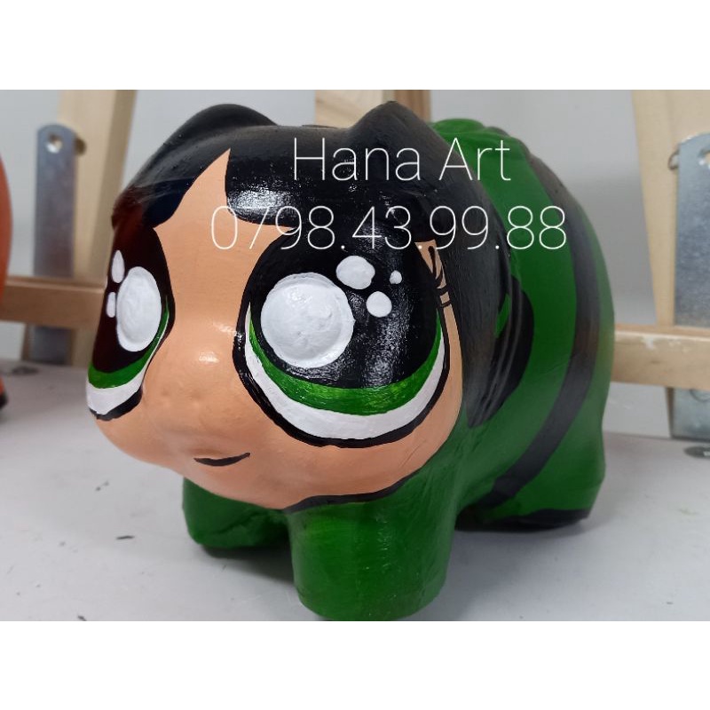 Heo Đất  Nhân Vật Cô Gái Siêu Năng Lực (The Powerpuff Girls).