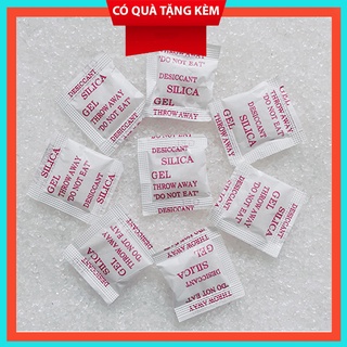 Combo 50 túi hút ẩm ( gói chống ẩm ) bỏ quần áo ,thực phẩm loại 1g
