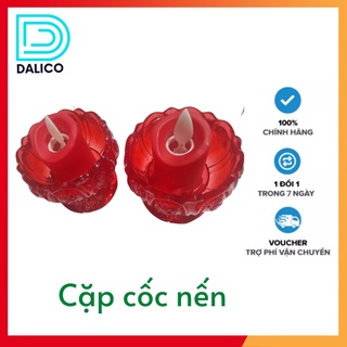 Đèn thờ cốc nến - cốc nến thờ hoa sen sopoka 1 cặp - dalico
