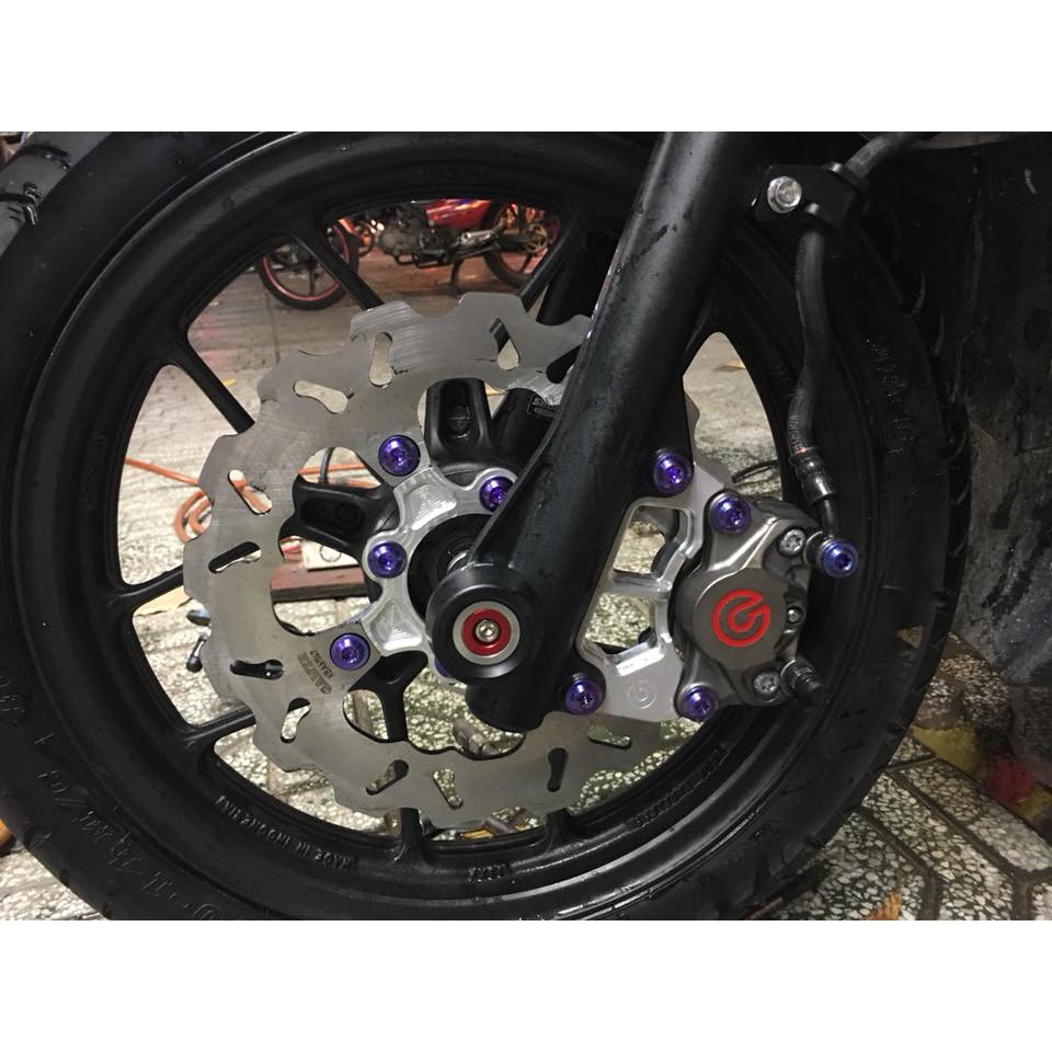 [Rẻ vô địch] Heo dầu Brembo logo lớn đỏ 2 pic đối xứng, sản phẩm có BH 3 tháng sử dụng, gắn mọi loại xe . DOCHOIXEMAY