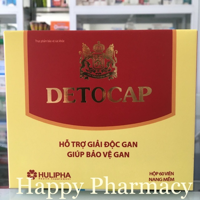 Viên Giải Độc Gan Detocap
