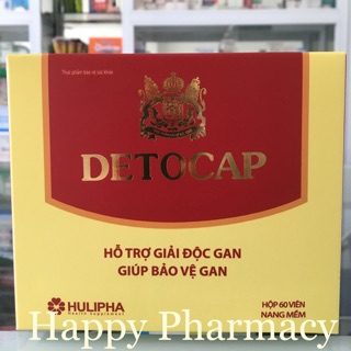 Viên Giải Độc Gan Detocap
