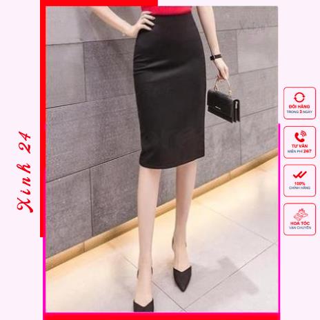 Chân Váy Bút Chì Công Sở xẻ sau dáng dài qua gối | BigBuy360 - bigbuy360.vn