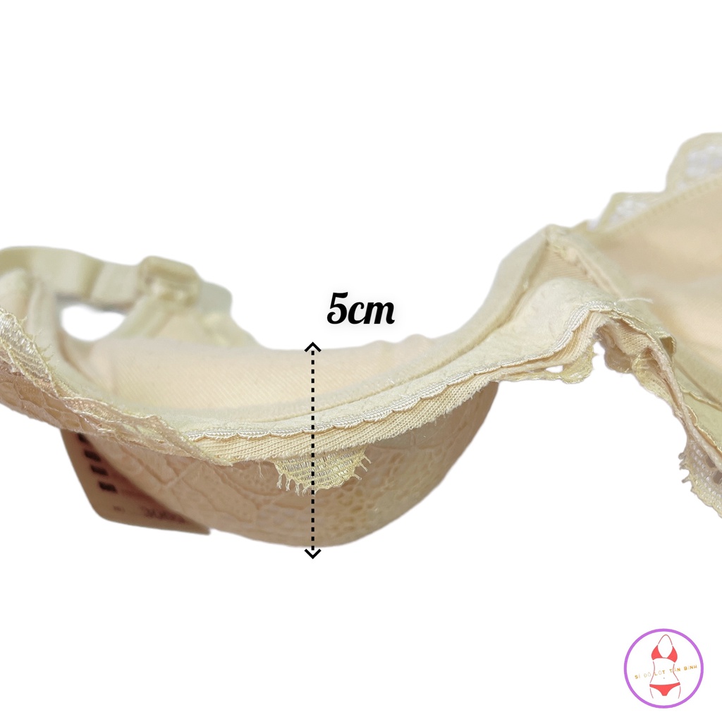 Áo ngực cup C mút siêu dày 5cm bản lớn 3 móc cài (MS3060)