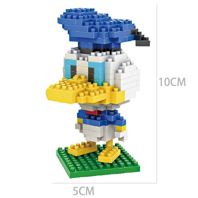 Bộ đồ chơi lắp ráp trang trí hình chuột Minnie đáng yêu cho bé