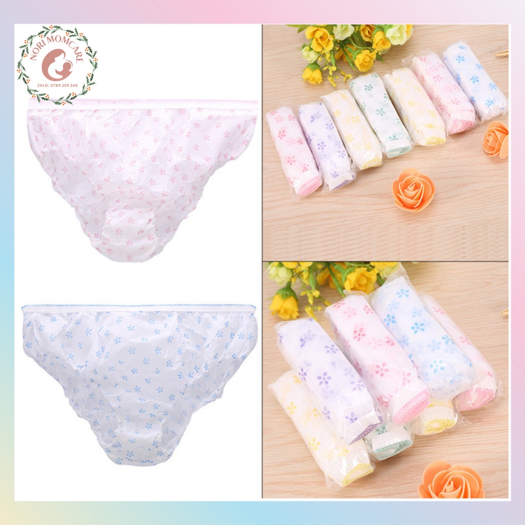 Băng vệ sinh Mama Diana gói 12 miếng, quần lót giấy combo 5 cái dành cho mẹ sau sinh Huygo, Evaday