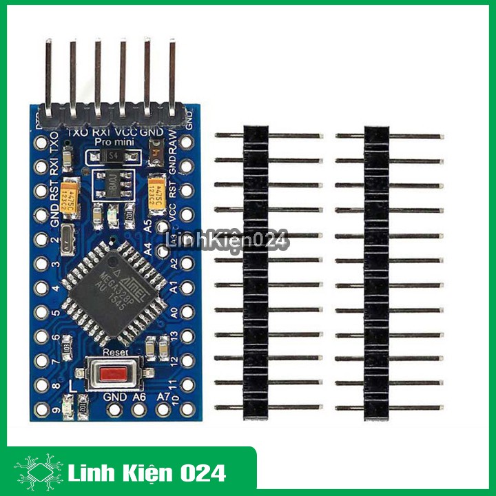 Kit Arduino Pro Mini Atmega328 5V/16M (BH 01 Tháng)