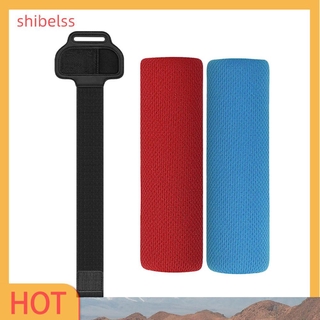 ( shibelss)leg fixing strap sport band+non-slip ring-con grips fit for nintend s 1
