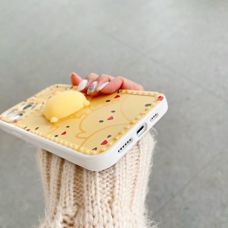 Ốp Điện Thoại Tpu Mềm Hình Gà 3d Màu Vàng Dễ Thương Bảo Vệ Toàn Diện Cho Iphone 11x12 Xs Xr 7plus | BigBuy360 - bigbuy360.vn