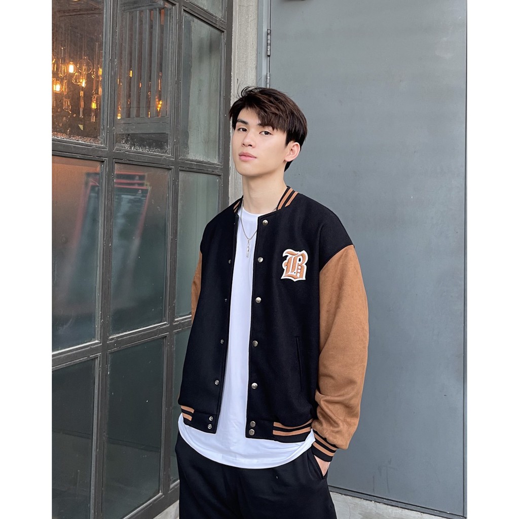Áo khoác bomber varsity jacket The Bad God Mild