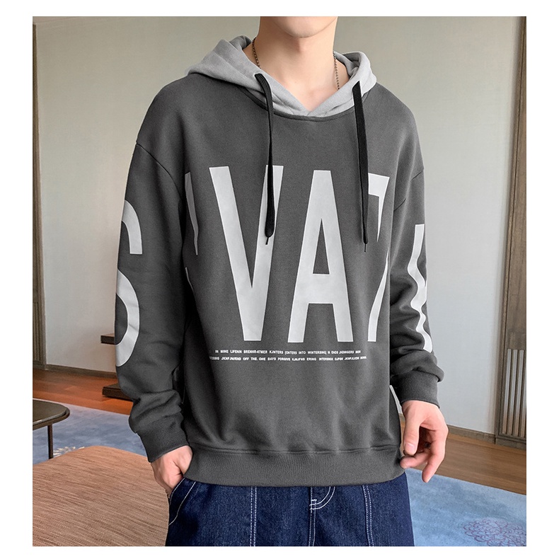 Áo hoodies UNISEX in chữ VAT mẫu mới Fashion EC073