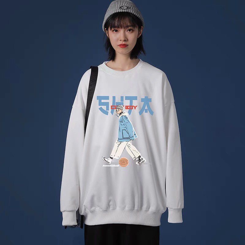 Áo nỉ sweater Cậu bé bóng rổ màu độc lạ,hình in 5D đẹp mê | BigBuy360 - bigbuy360.vn