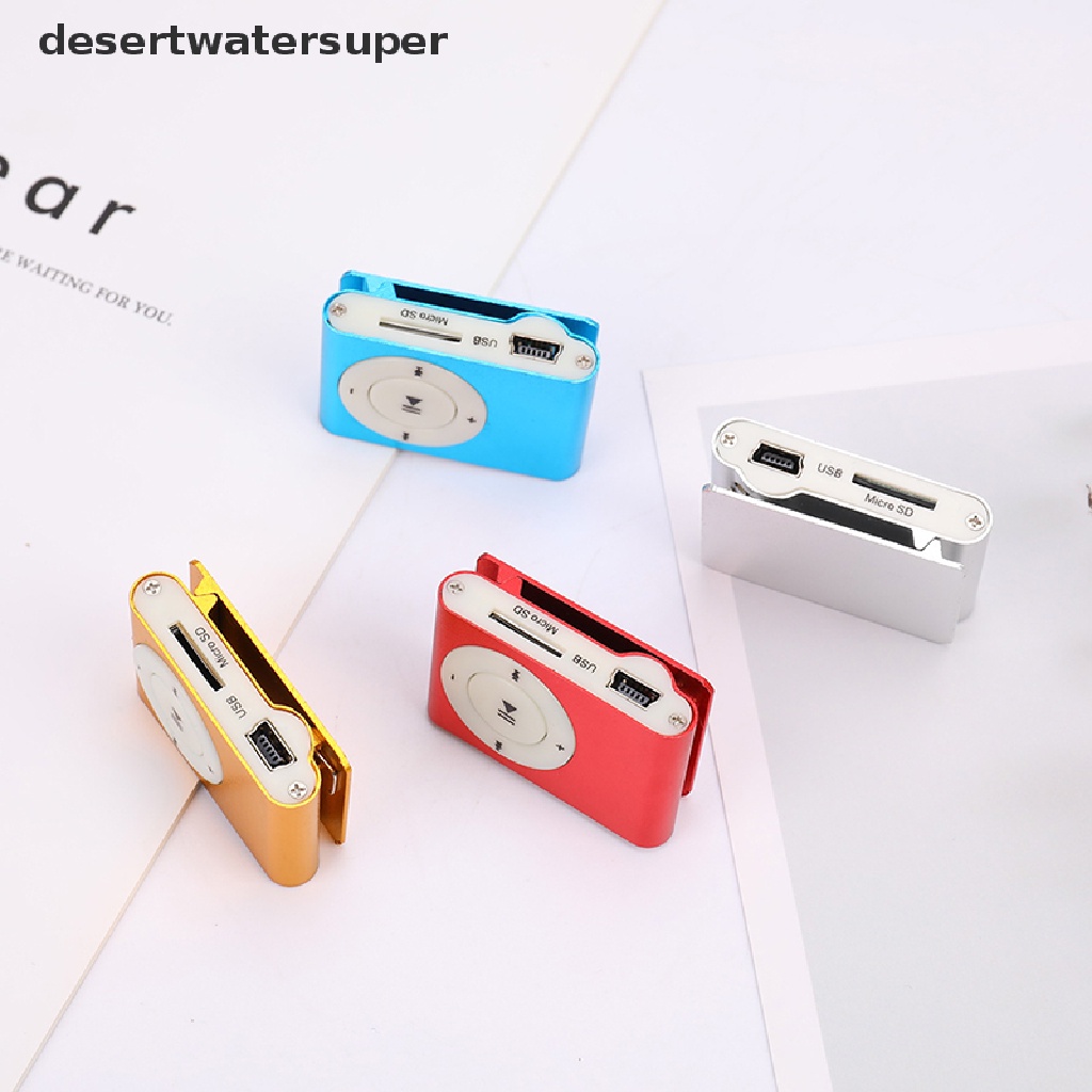 Máy Nghe Nhạc MP3 Mini Hỗ Trợ Thẻ Nhớ Micro TF 32GB