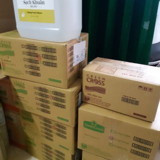 Dung dịch rửa tay khô Green Cross hương trà xanh
