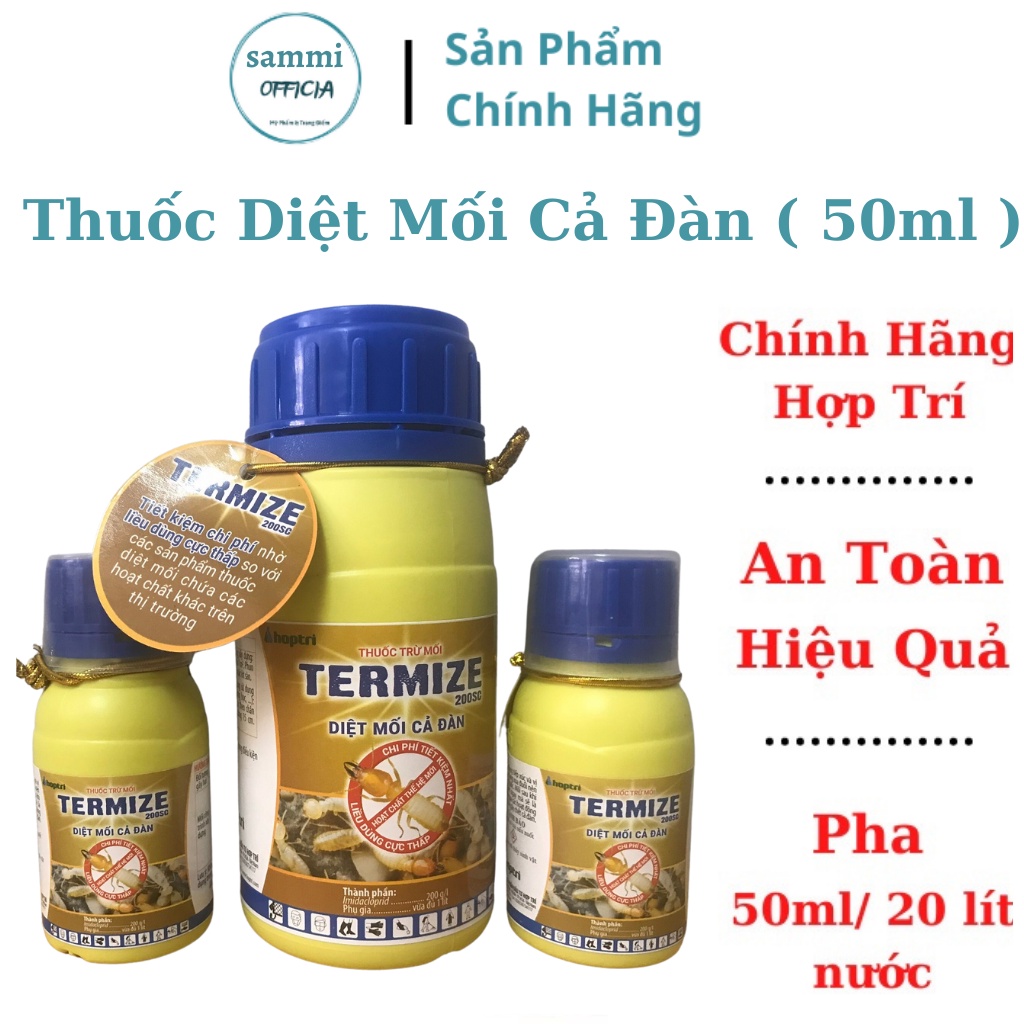 Thuốc Diệt Mối Cả Đàn Đặc Biệt Hiệu Quả - Termize 200SC Lọ 50ml