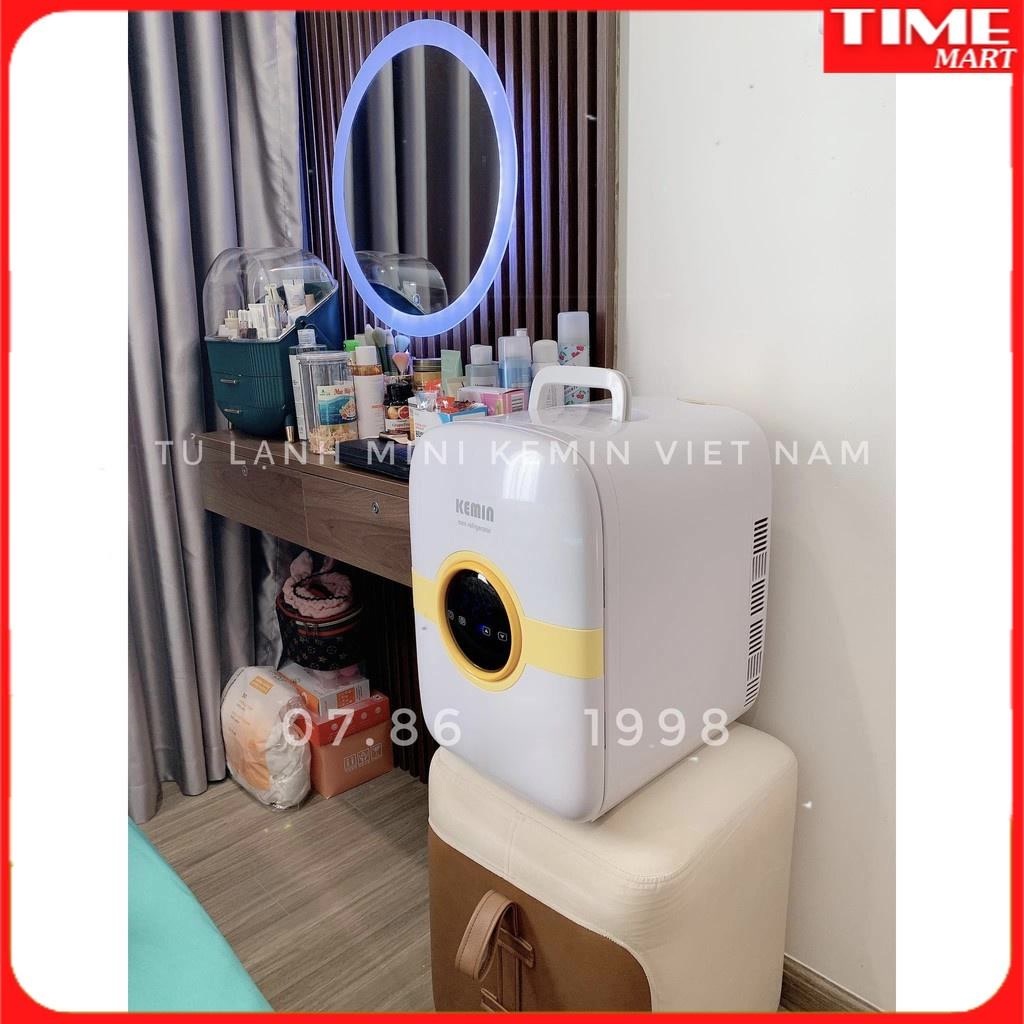 Tủ lạnh mini kemin 22L chính hãng chỉnh được nhiệt, dùng được trên ô tô [TIME_MART siêu thị tiện ích gia đình]