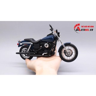 MÔ HÌNH XE HARLEY DAVIDSON DYNA SUPER GLIDE SPORT 2004 1:12 MAISTO 6714