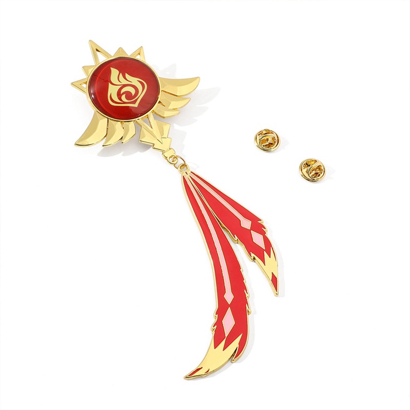 Tmdbyx Ghim Cài Áo Hình Game Genshin Impact