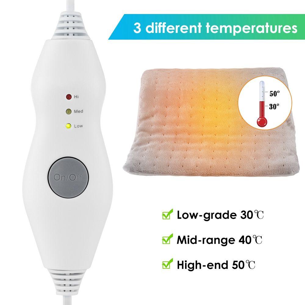 Chăn Điện Giảm Đau 9 Mức Độ Mềm Mại Thư Giãn Cơ Bắp Vào Mùa Đông