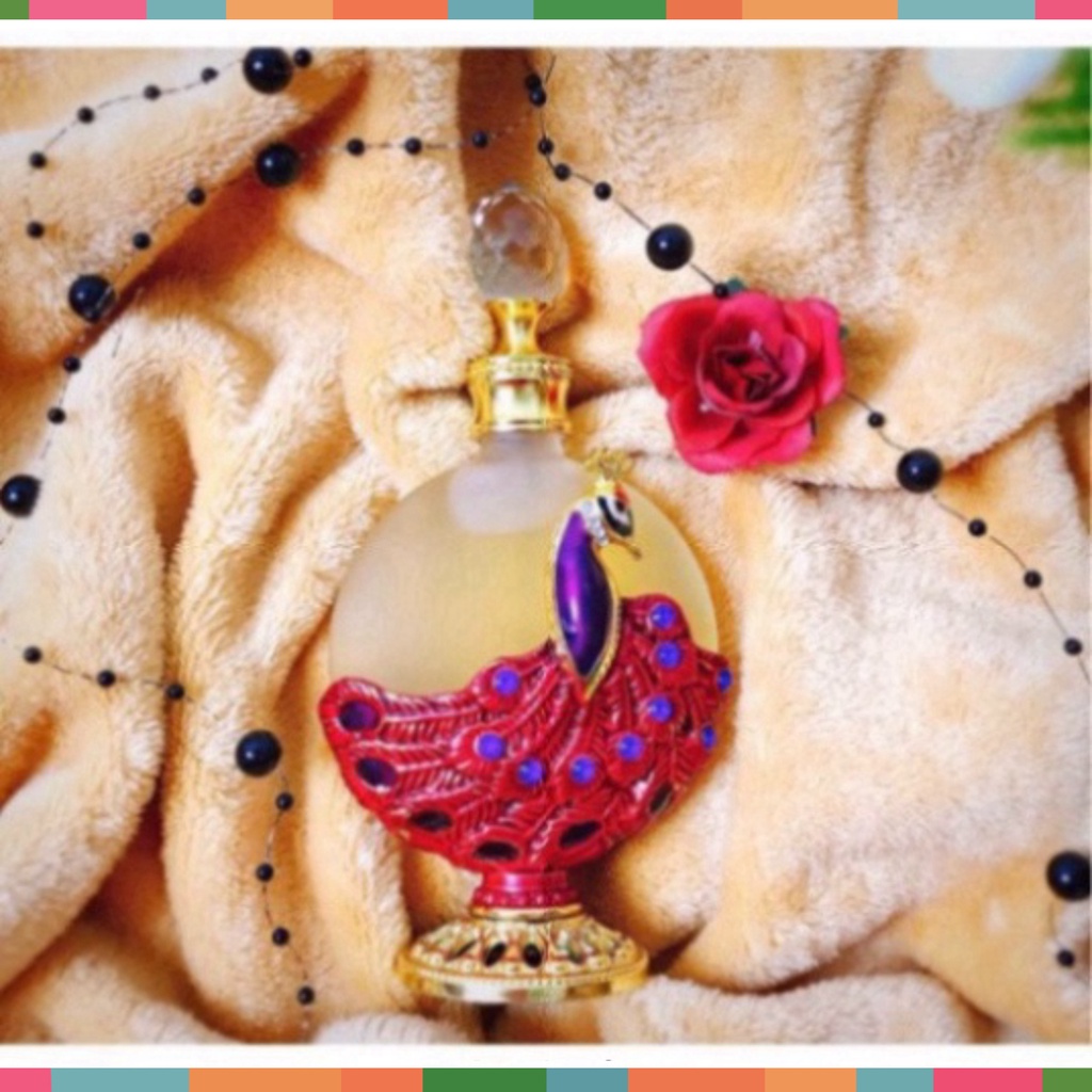 Tinh dầu nước hoa DUBAI ROYAL - mẫu lọ con công siêu sang