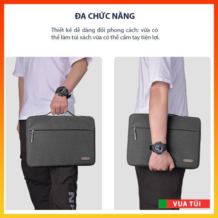 [Ảnh Thật + Video] Túi Chống Sốc Laptop, Macbook 13/14/15.6 inch - WiWU Pilot Sleeve - Có Quai Xách