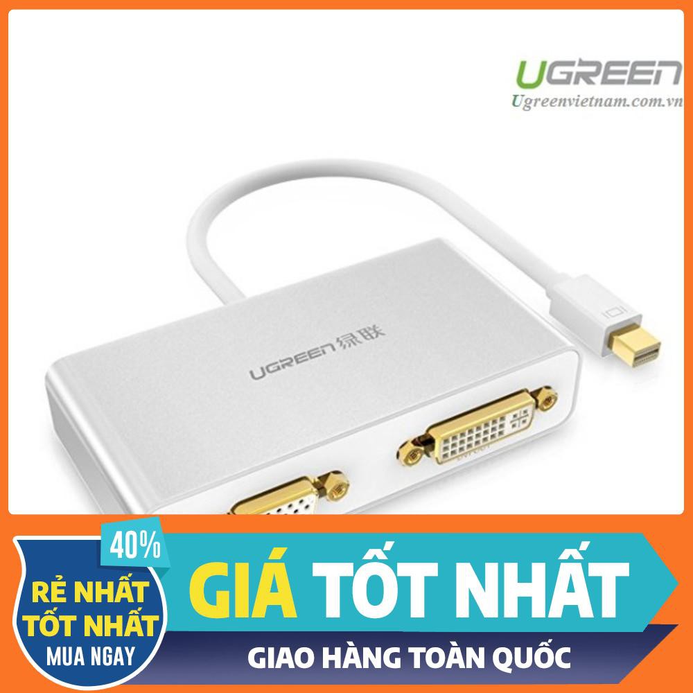 Cáp Mini Displayport to HDMI / VGA / DVI chính hãng Ugreen 10438